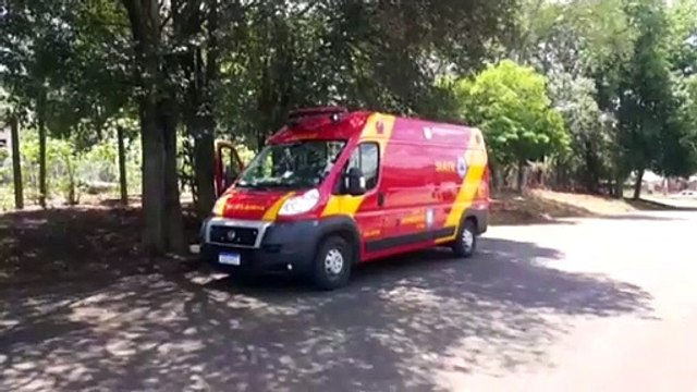 Siate atende homem ferido no São Cristóvão