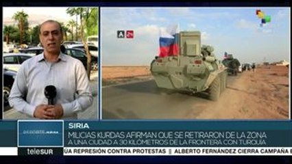 Inicia aplicación del acuerdo entre Rusia y Turquía en norte sirio