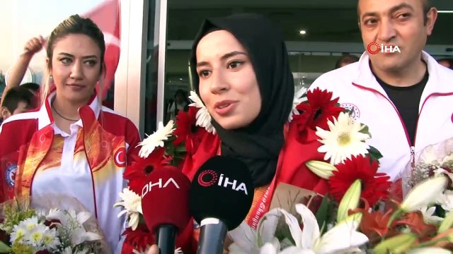Milli Sporcu Hayriye Türksoy: “Türk sporcuları herkes asker selamı ile tanıyor”