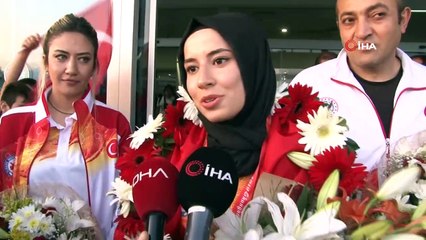 Milli Sporcu Hayriye Türksoy: “Türk sporcuları herkes asker selamı ile tanıyor”