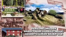Bakanlık personelinden Mehmetçiğe asker selamıyla destek - ANKARA