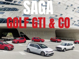 La saga des Volkswagen Golf GTI !