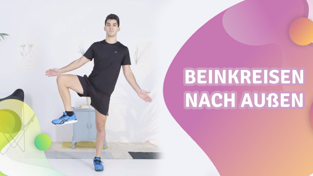 Beinkreisen nach außen - Besser gesund Leben