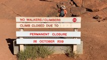 'Not a theme park': Tourists rush to beat Uluru climbing ban