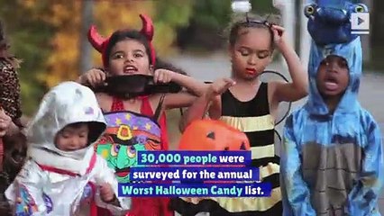 Candy Corn Tops 'Worst Halloween Candy' List