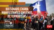 Bolsonaro chama manifestantes chilenos de terroristas – Protestos na América do Sul – BPT 25.10.19