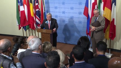 Guterres'ten, Suriye'de siyasi süreç vurgusu - NEW YORK