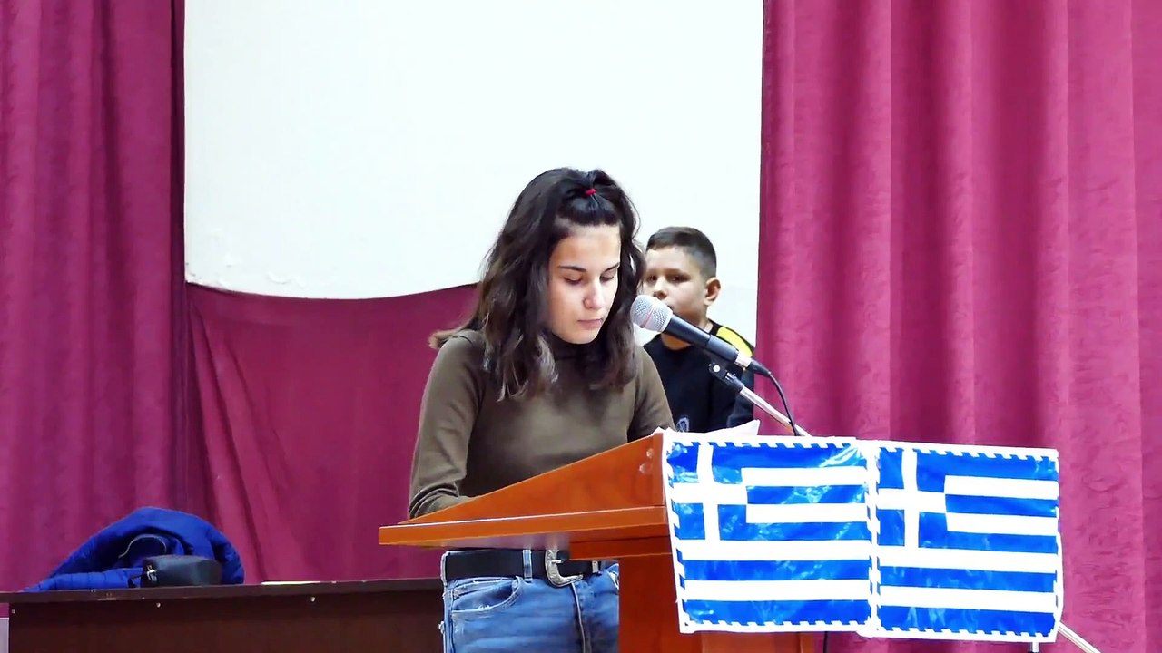 Tovoion Tv Ιστορικό Γυμνάσιο -Λύκειο Τσοτυλίου - Εκδήλωση για το Έπος του 40' Μέρος Β' 25:10:2019