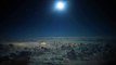Un pilote filme son vol de nuit au-dessus des nuages : magnifique