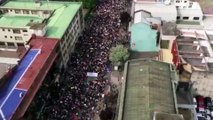 Miles de manifestantes se suman a 'La marcha más grande de Chile'