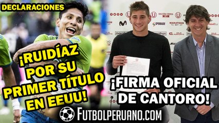 RAÚL RUIDÍAZ: A POCO DE SER CAMPEÓN EN LA MLS | TIAGO CANTORO CUMPLIÓ SU SUEÑO