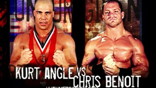 Kurt Angle vs Chris Benoit WWE Unforgiven 2002 Promo