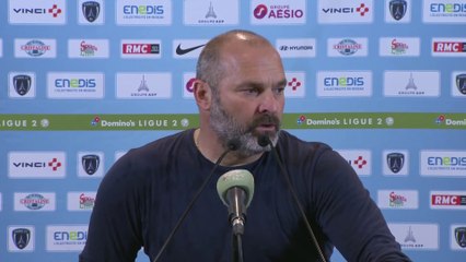 Conférence de presse de Pascal Dupraz après Paris FC / SMCaen