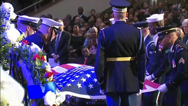 Funeral of Elijah Cummings takes place in Baltimore