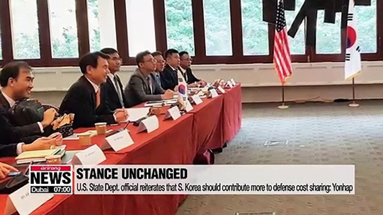 U.S. State Dept. reiterates higher contribution by S. Korea for defense cost sharing