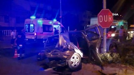 İzmir'de trafik kazası: 1 ölü, 5 yaralı