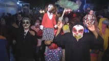Carnaval de disfraces de terror se toma la ciudad de Masaya, en Nicaragua