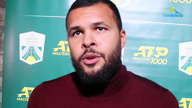 Rolex Paris Masters 2019 - Jo-Wilfried Tsonga veut se régaler pour le dernier tournoi de sa saison