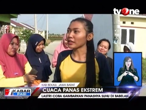 Panas Ekstrem! Di Bekasi Warga Bisa Masak Kerupuk di Jalanan