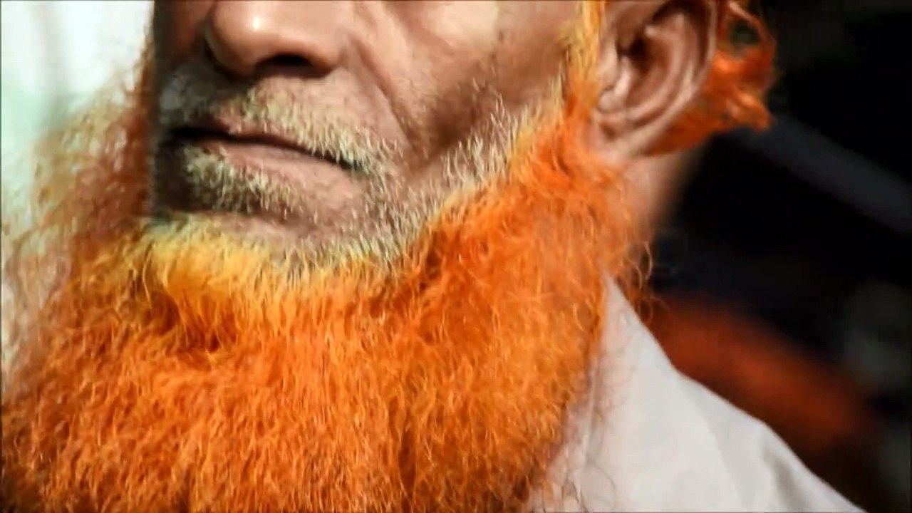 Vorbild Mohammed: Muslime färben sich die Bärte rot