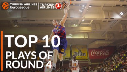 Turkish Airlines EuroLeague Regular Season Round 4 Top 10 Plays