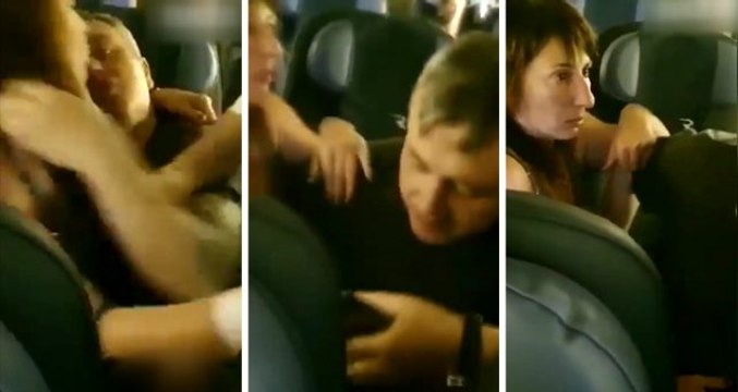 Rusya'da uçaktaki çiftin gayri ahlaki görüntüleri ülkede infial yarattı