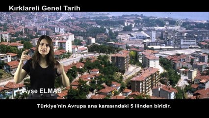 Trakya'yı işaret diliyle tanıttılar - KIRKLARELİ