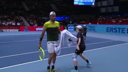 Vienne - Berretini tient la super forme