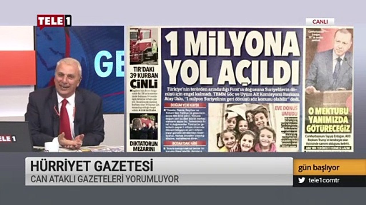 Erdoğan’ın,Trump’a mektup yanıtı Can Ataklı’yı gülmekten ağlattı