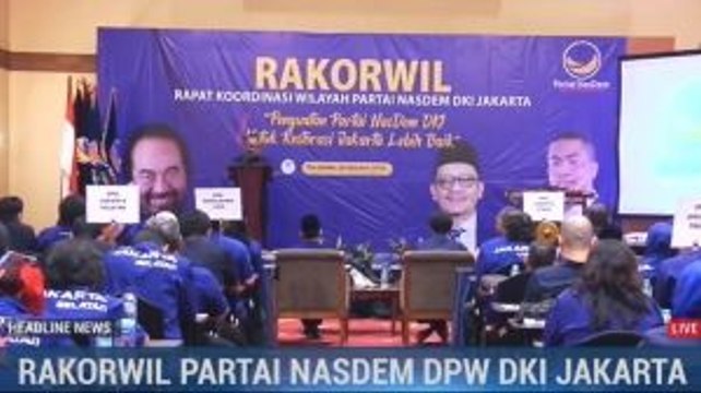 Rakorwil DPW DKI Bahas Persiapan Kongres II NasDem
