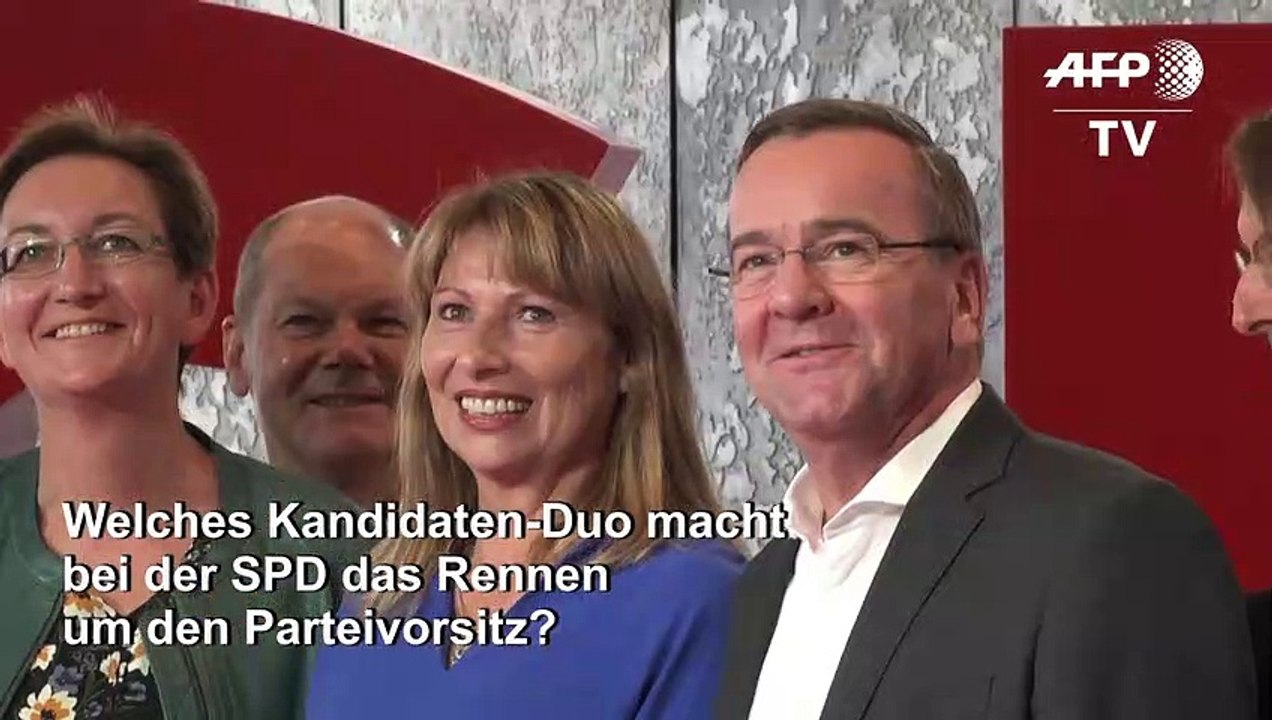 SPD-Vorsitz: Welches Spitzenduo macht das Rennen?