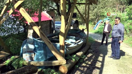 500 yıllık efsaneden yola çıkıp 650 rakımda kayık yaptılar