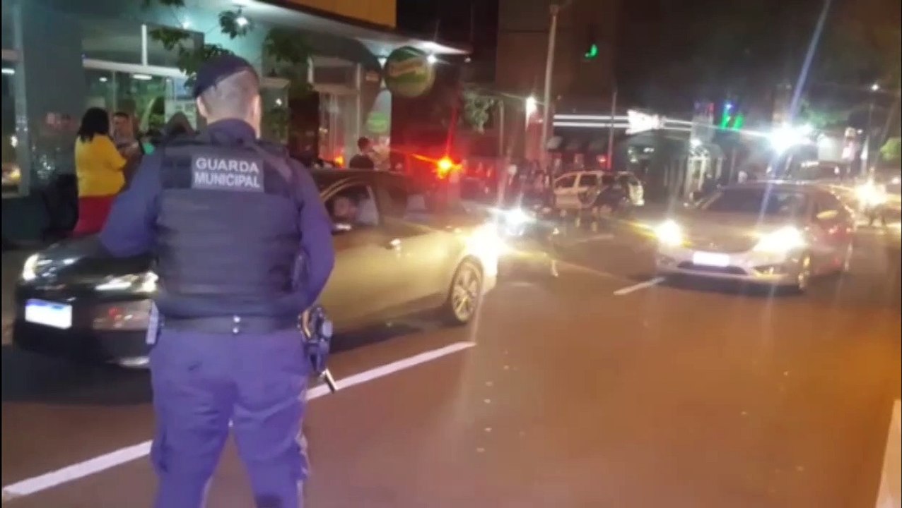 Forças de Segurança realizam Operação Bloqueio na Rua Paraná