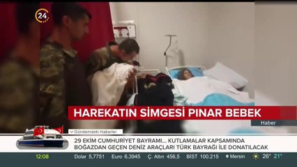 Harekatın simgesi Pınar bebek