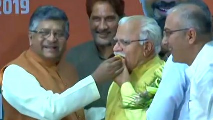 ஹரியானா சட்டசபையின் பாஜக தலைவராக மனோகர் லால் கட்டார் தேர்வு