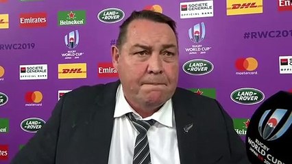 Steve Hansen interview after the Rugby World Cup 2019 semi-final