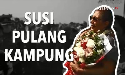 Susi Pudjiastuti Pulang Kampung, Warga Histeris