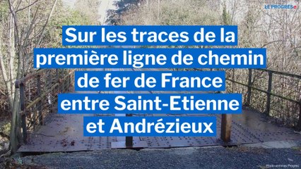 La première ligne de chemin de fer de France reliait Saint-Etienne à Andrézieux