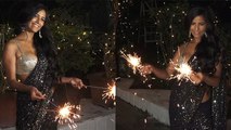 Diwali Celebration 2019: Poonam Pandey celebrates Diwali in glamours look; Watch Video