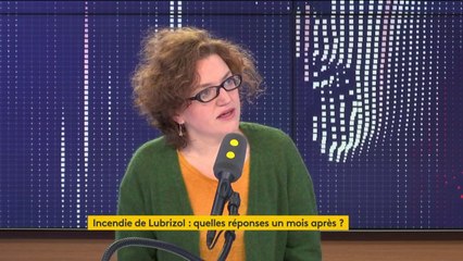 Incendie de Lubrizol : "Les habitants continuent de demander de la transparence, il faut que cela leur soit totalement accordé", déclare Marie Toussaint, eurodéputée EELV