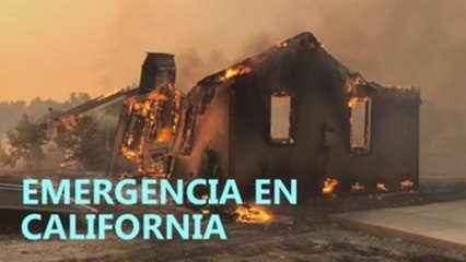 Emergencia en California por incendios