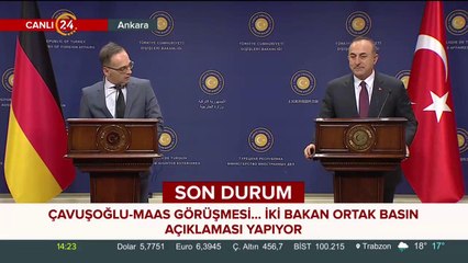 #CANLI Dışişleri Bakanı Çavuşoğlu konuşuyor