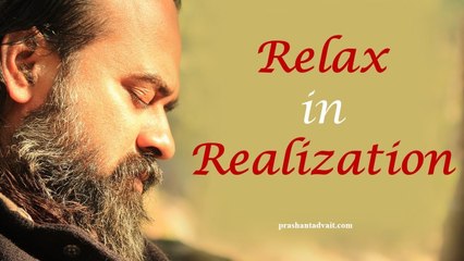 Acharya Prashant, with students: Don't fight the mind; just relax in realisation