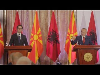 LIVE/  Meta dhe Presidenti i Maqedonisë së Veriut në konferencë për shtyp