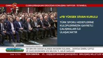 #CANLI Erdoğan Fenerbahçe Yüksek Divan Kurulu Toplantısında