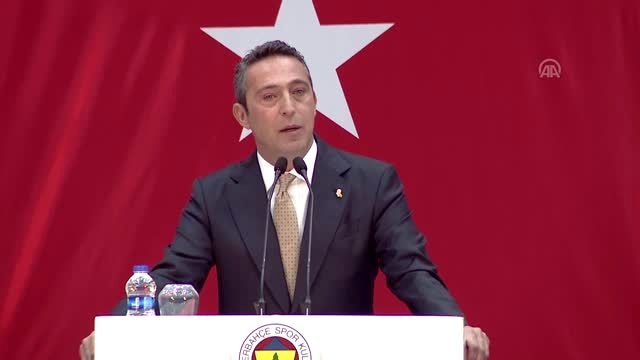Fenerbahçe Kulübü Yüksek Divan Kurulu Toplantısı - Ali Koç (2)
