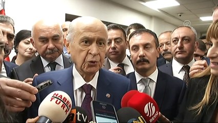 Bahçeli: '(Trump'ın mektubu) ABD'ye iade etmesi en doğru yoldur' - ANKARA
