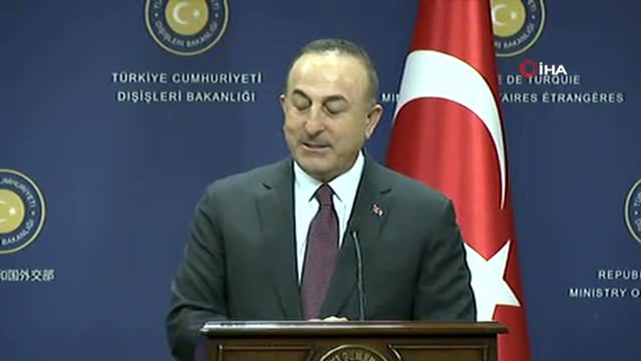 Dışişleri Bakanı Çavuşoğlu: "BM'nin duyurduğu rakamı paylaşmak istiyorum; Barış Pınarı Harekatı...