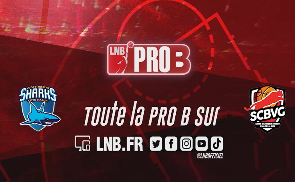 Pro B : Antibes vs Saint-Chamond (J3)