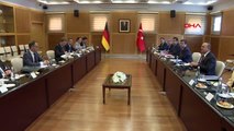 Ankara çavuşoğlu ve almanya federal cumhuriyeti dışişleri bakanı heiko maas ile heyetlerarası...